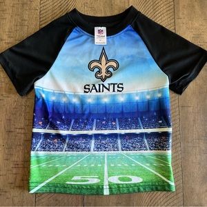 New Orleans Saints 3T Unisex Short Sleeve T-Shirt
